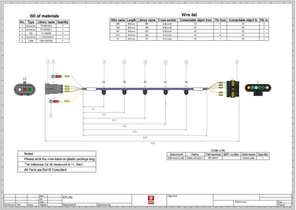 Eplan Harness proD 2.6
製造に至るまで完全サポート、安心してお使いください